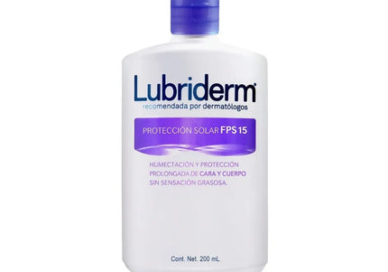 Lubriderm Loción U.V.15 200 Ml