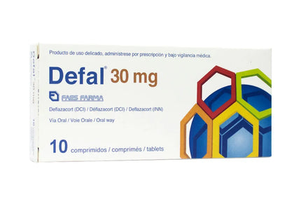 Defal 30 Mg 10 Comprimidos
