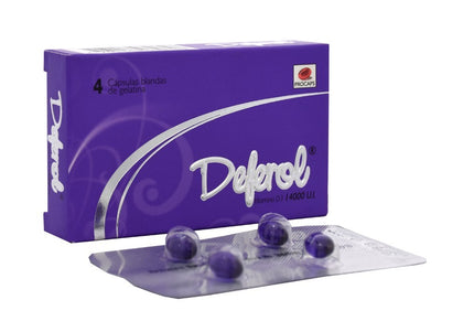 Deferol 14000 Ui  4 Capsulas