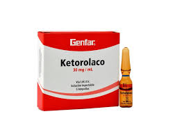 Ketorolaco Inyectable 30Mg/M 5Amp. Gf