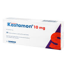 Kastamon 10 Mg 30 Tabletas Sandoz