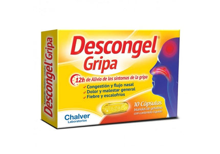 DESCONGEL GRIPA 100 CAP.BLANDA GELAT.