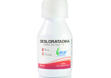 Desloratadina 0.5Mg/Ml Jbe 60 Ml Ecar