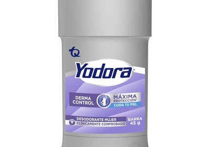 Desodorante Yodora Barra Derma Control 45 G