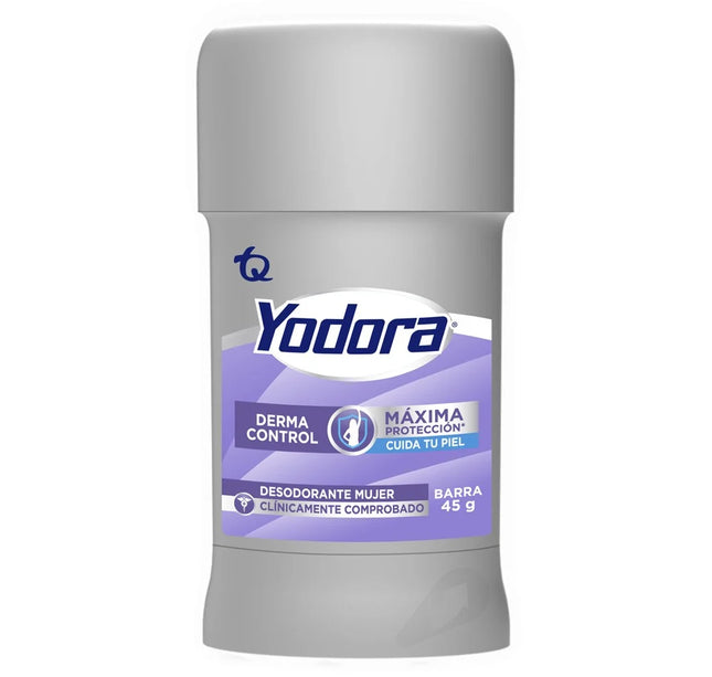 Desodorante Yodora Barra Derma Control 45 G