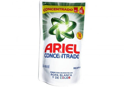 Detergente Ariel Liquido Pouch 400 Ml