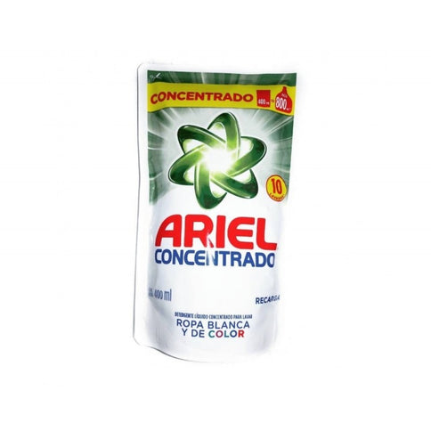 Detergente Ariel Liquido Pouch 400 Ml