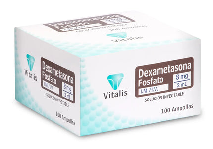 Dexametasona 8Mg/2Ml 100 Ampollas Vt