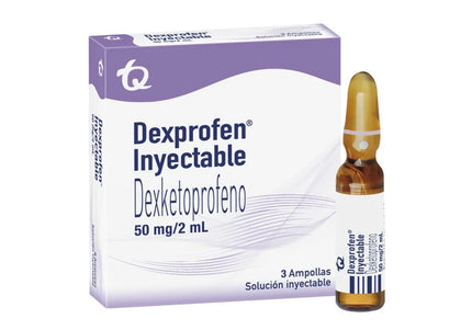 Dexprofen 50 Mg 2Ml Inyectable Caja 3Amp