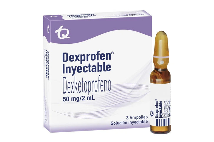 Dexprofen 50 Mg 2Ml Inyectable Caja 3Amp