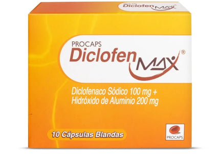 Diclofen Max 10 Capsulas