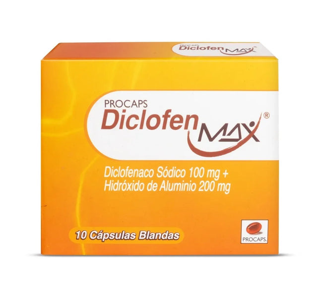 Diclofen Max 10 Capsulas