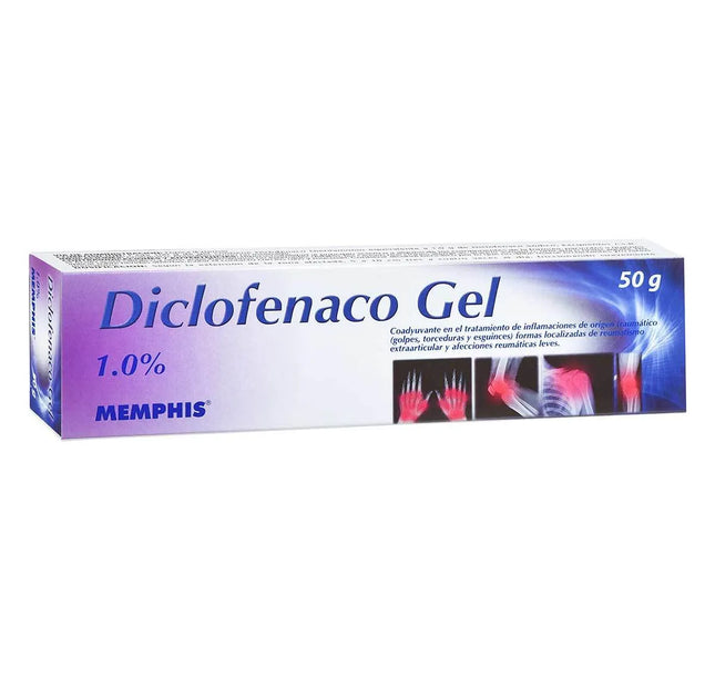 Diclofenaco 1% Gel 50 Gr Mp