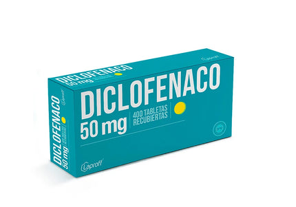 Diclofenaco 50 Mg 400 Tabletas
