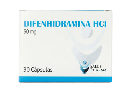 DIFENHIDRAMINA CLORHIDRATO 50MG 30CAP