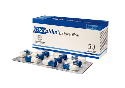 Dixapidin 500 Mg 50 Capsulas