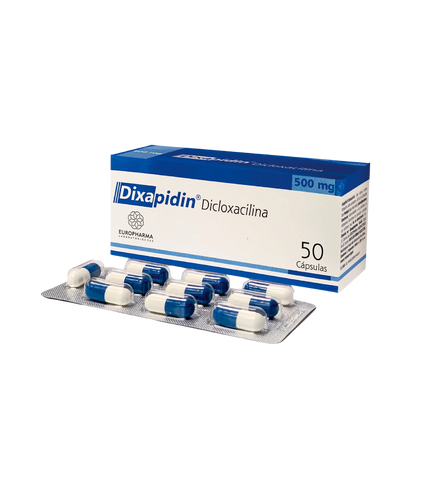 Dixapidin 500 Mg 50 Capsulas