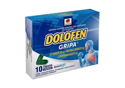 DOLOFEN GRIPA 10 CAPS