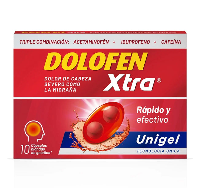 Dolofen Xtra 10 Capsulas Unigel
