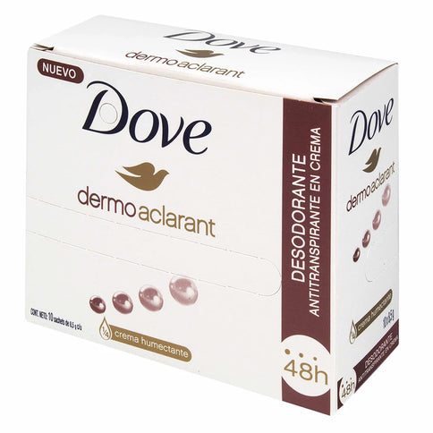 Desodorante Dove Tono Uniforme 8.5 Gr X 10 Sobres