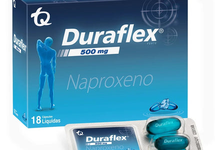 Duraflex 500 Mg 18 Capsulas Mk