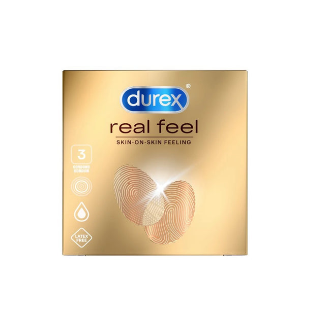 PRESERVATIVO DUREX REAL FEEL  3 UND