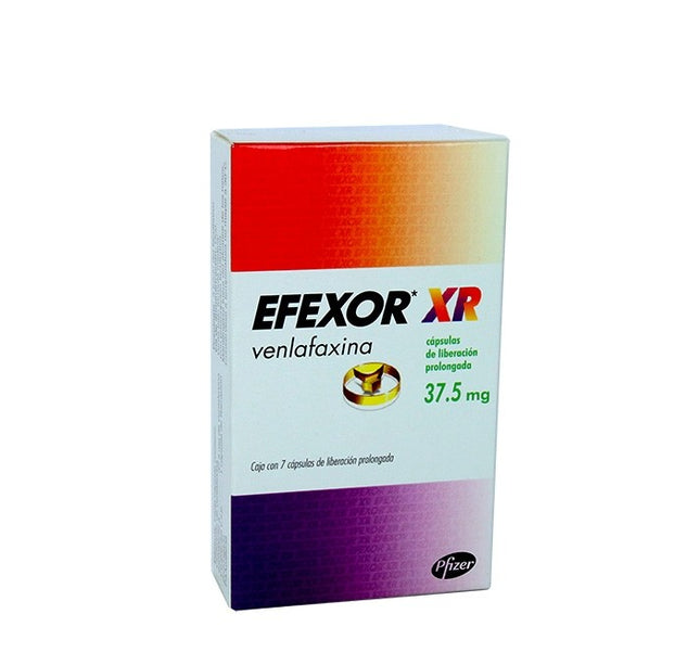 Efexor Xr 37.5 Mg 7 Capsulas