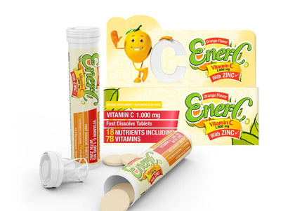 Vitamina C Ener-C 10 Tableta Efervescente