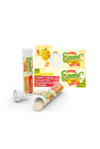 Vitamina C Ener-C 10 Tableta Efervescente