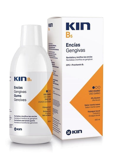 ENJUAGUE BUCAL KIN B5 MENTA 500 ML