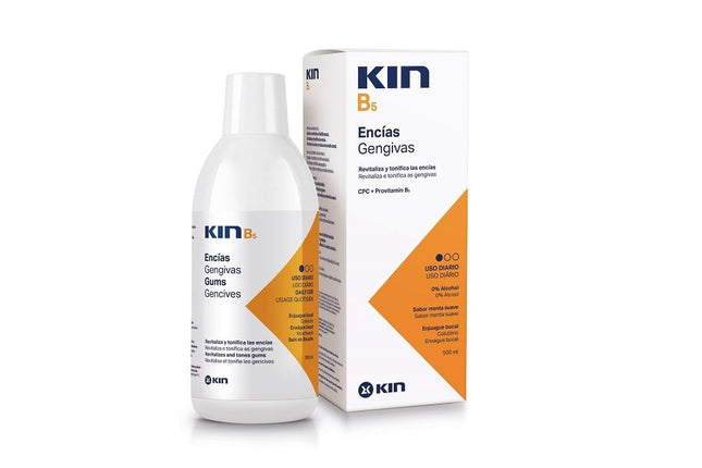 ENJUAGUE BUCAL KIN B5 MENTA 500 ML