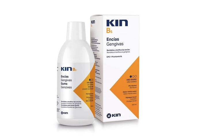Enjuague Bucal Kin B5 Menta 500 Ml