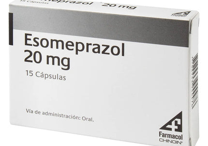 Esomeprazol 20Mg 15 Capsulas