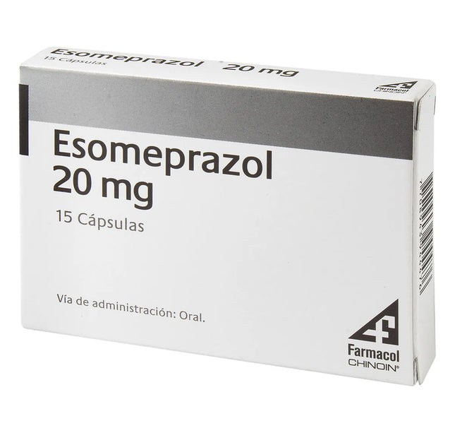 Esomeprazol 20Mg 15 Capsulas