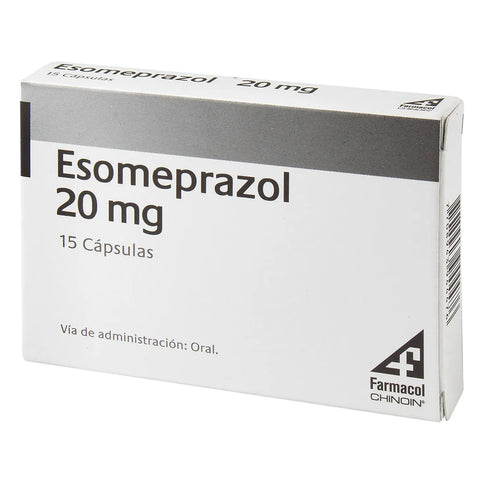 Esomeprazol 20Mg 15 Capsulas