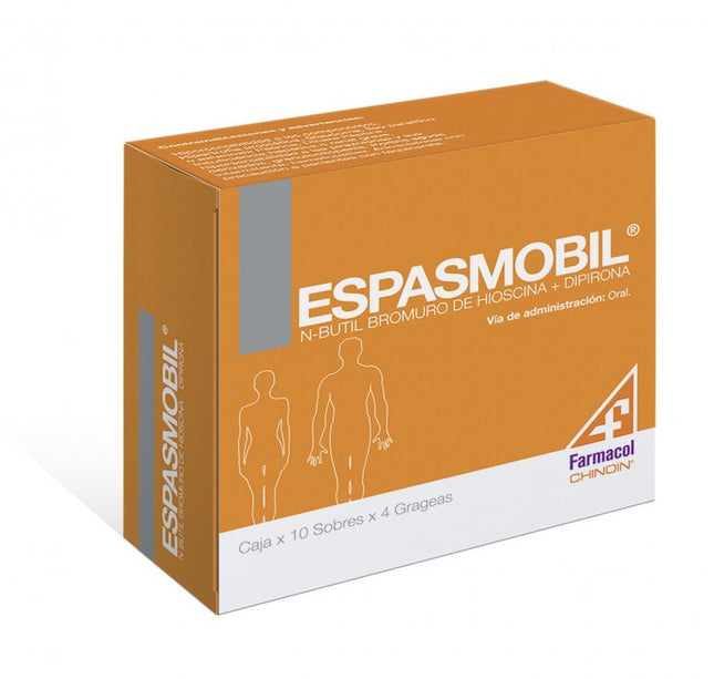 Espasmobil 10 Sobres 4 Tabletas