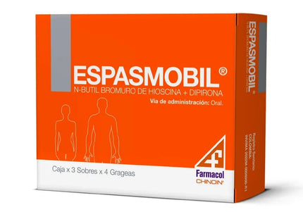 Espasmobil 3 Sobres 4 Tabletas