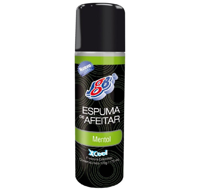 Espuma Afeitar Menthol Jgb 175 Ml
