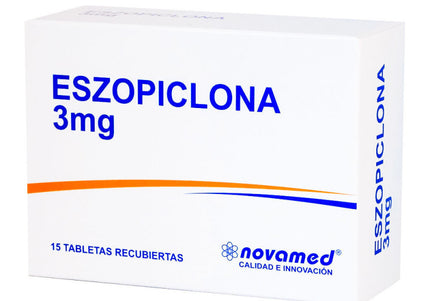 Eszopiclona 3 Mg Caja 15 Tab