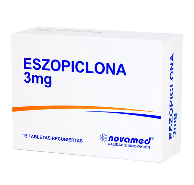 Eszopiclona 3 Mg Caja 15 Tab