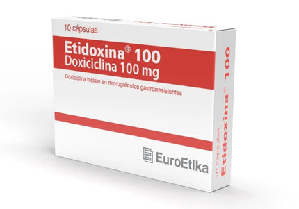 Etidoxina 100 Mg 10 Capsulas