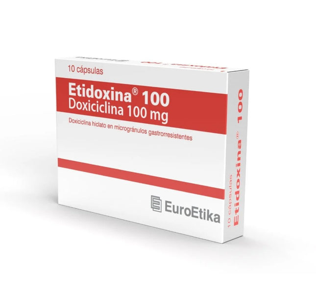Etidoxina 100 Mg 10 Capsulas