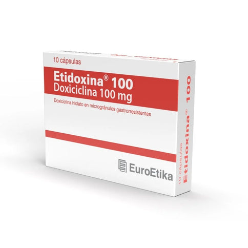 Etidoxina 100 Mg 10 Capsulas