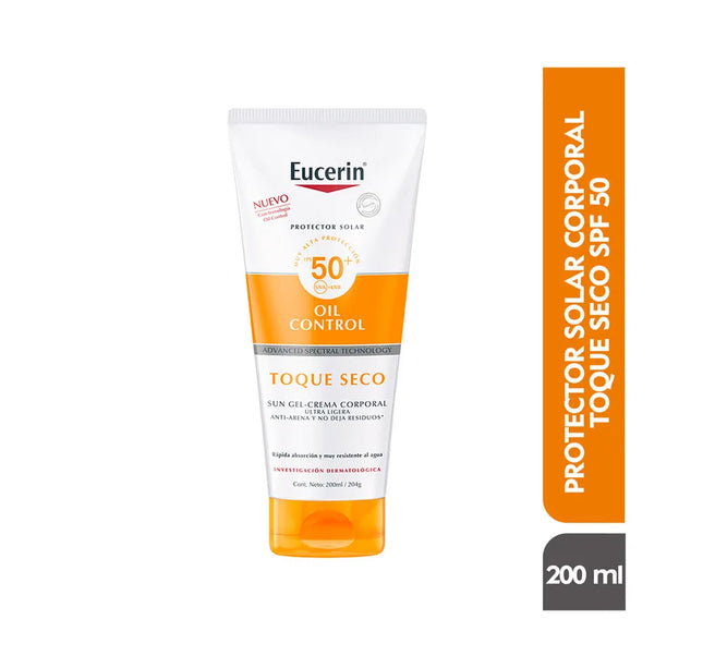 Eucerin Solar Toque Seco Cor.200 Ml
