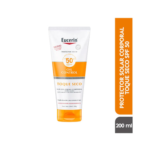 Eucerin Solar Toque Seco Cor.200 Ml