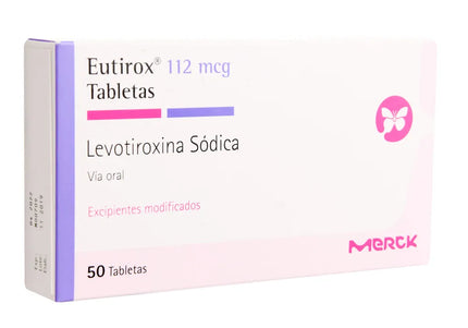 Eutirox 112 Mcg 50 Tabletas