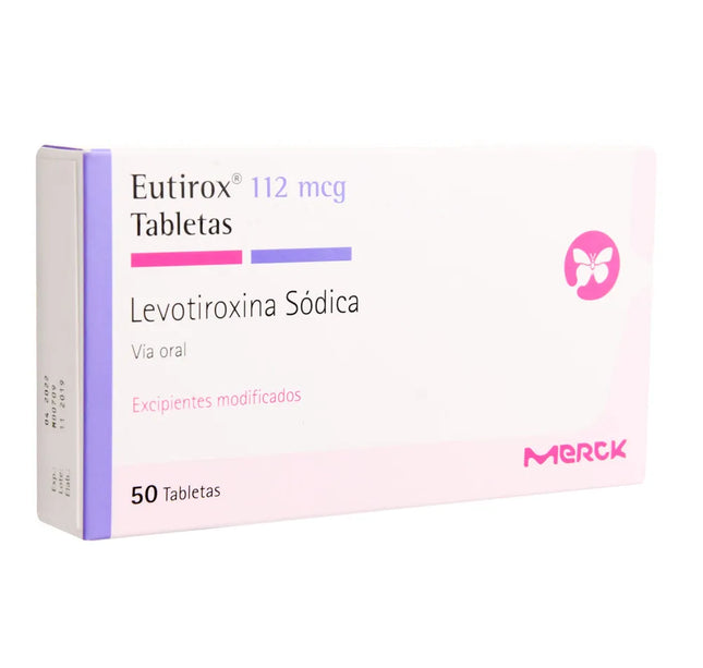 Eutirox 112 Mcg 50 Tabletas