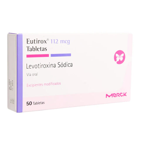 Eutirox 112 Mcg 50 Tabletas