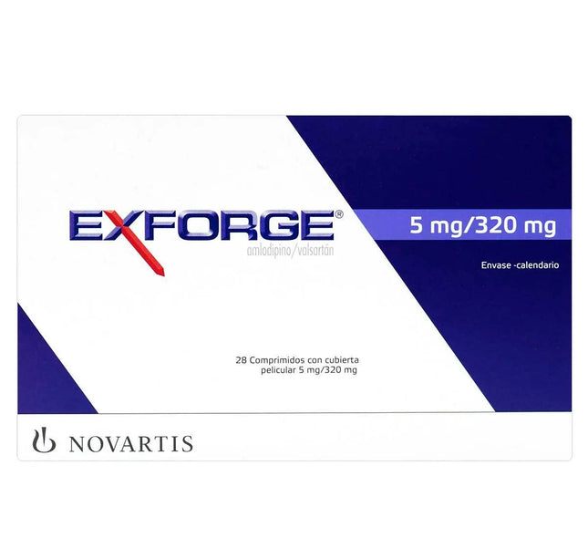 Exforge 5 mg 320 Mg 28Tbs