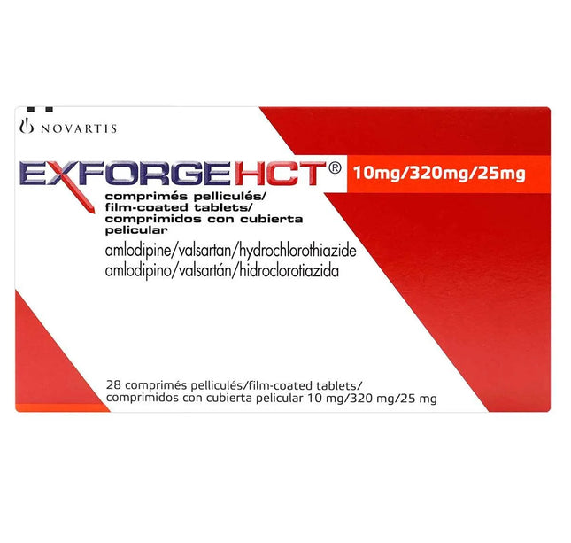 Exforge 10 mg 320 Mg 28 Tbs